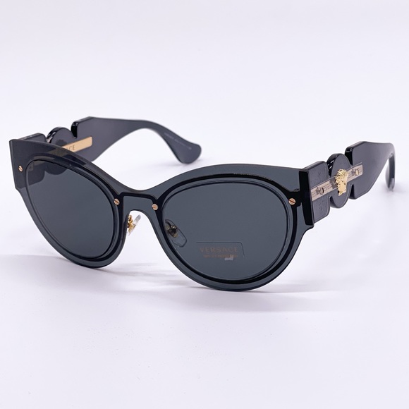 NEW VERSACE VE2234 1002/87 SUNGLASSES VERSACE VE 2234 GREY NEW VERSACE MOD 2234 - Picture 2 of 11